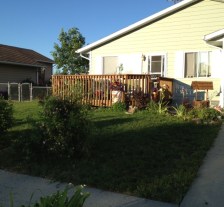 There is joy in a job well done!  I love the way my yard looks when it's freshly mowed.