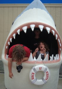 I was told by the kids that this type of photo op just doesn't work with smiles, so I let them have an "accurate" photo before I made them smile ;)